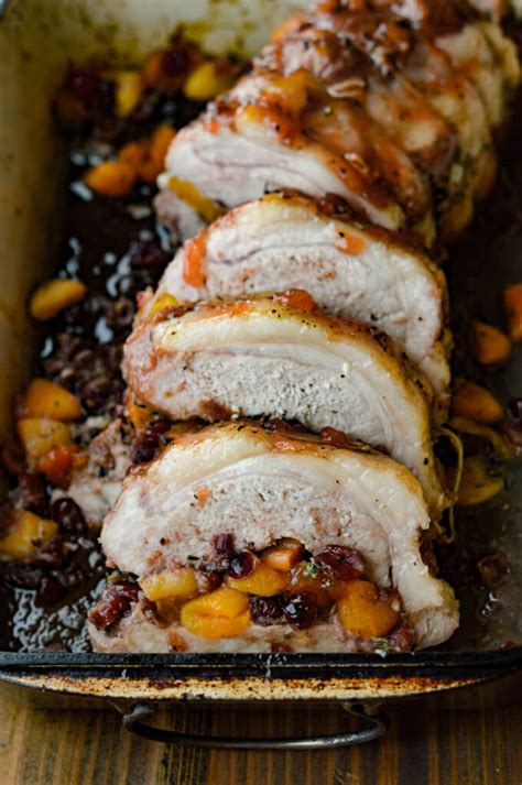 Fruit Stuffed Pork Loin Roast Artofit