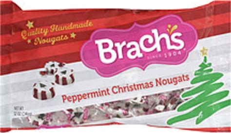 Brach's Peppermint Christmas Nougats - 12 oz, Nutrition Information | Innit