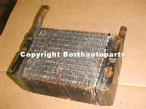 1948 Dodge Sedan Dash Heater Core Rh Borthautoparts