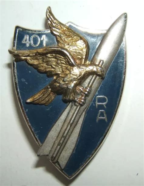 INSIGNE 401 REGIMENT D ARTILLERIE ANTIAERIENNE Delsart EUR 5 00