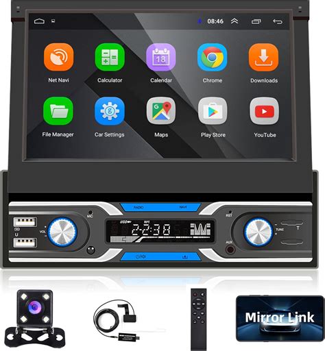 Android 10 Autoradio 1 Din Mit Navi GPS DAB WiFi Bluetooth FM RDS 7