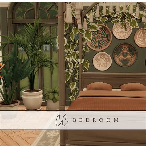 Cc Bedroom The Sims 4 Rooms Lots Curseforge