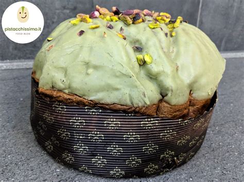 Panettone Al Pistacchio Caffetteria Luca Bronte Pistacchissimo It