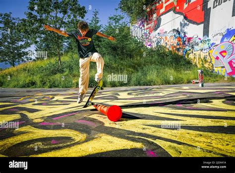 Leeside Tunnel Skateboard Park East Vancouver British Columbia