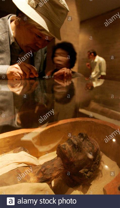 Cairo museum mummy tourist hi-res stock photography and images - Alamy