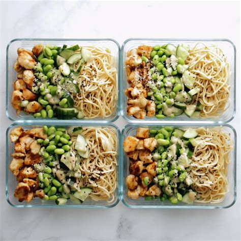 15 Minute Meal Prep Sesame Noodle Bowls Artofit