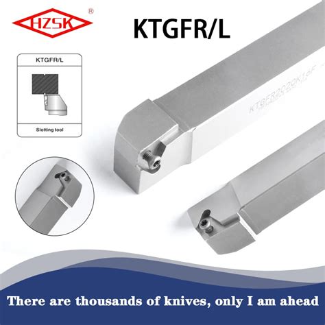 Ktgfr K Ktgfr H F Alloy Steel External Turning Tool Grooving