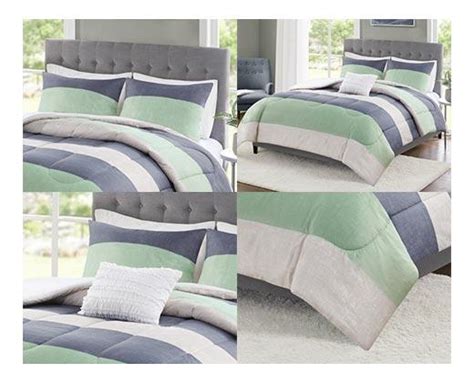 Huntington Home 4 Piece Reversible Bedding Set Aldi USA Specials