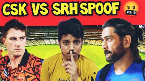 Csk Vs Srh Rcb Helps Csk To Qualify Ipl Spoof Youtube