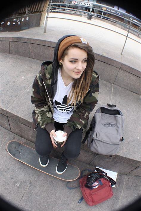 Dreadlocks Skater Girl Outfits Fashion Girl Outfits