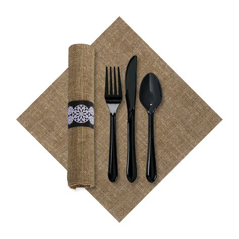 Amazon Hoffmaster Fashnpoint Burlap Caterwrap With Print