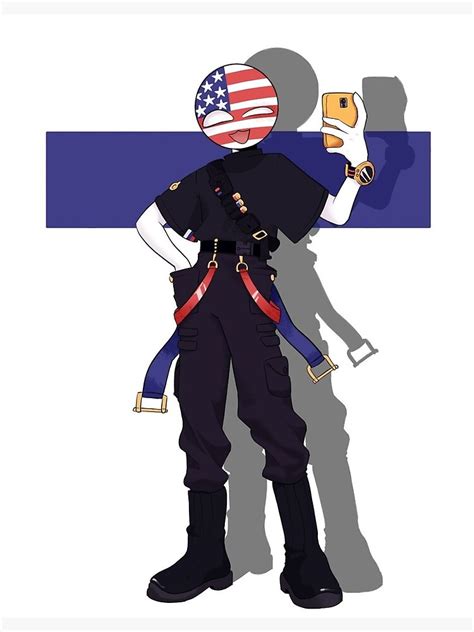 Countryhumans America Postcard By Splendidshit Redbubble