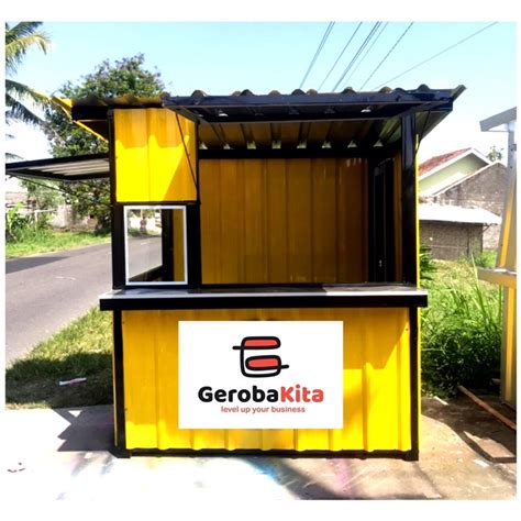 Jual Gerobak Kontainer Booth Container Shopee Indonesia