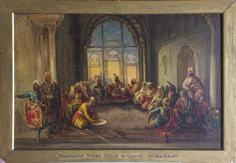 Maharaja Sher Singh In Council Sikh Virsa Pakistan