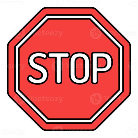 Stop Sign Png Red Stop Hand Sign Png Transparent Cartoon Free Images