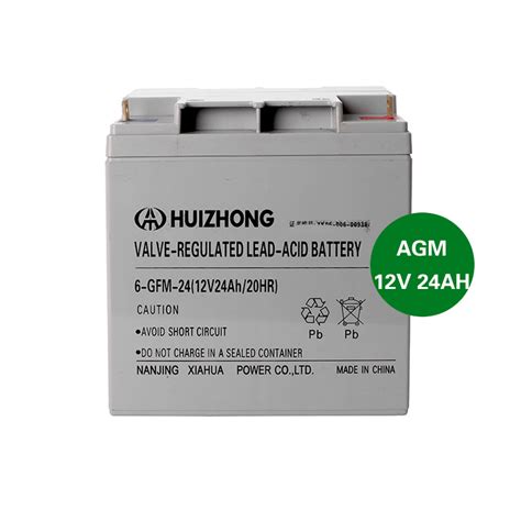 AGM 12V 24AH Deep Cycle Lead Acid Battery – Leading Battery-Wuxi ...