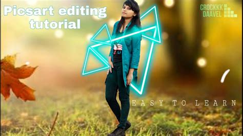 Girls Photo Editing Picsart Editing Tutorial Youtube