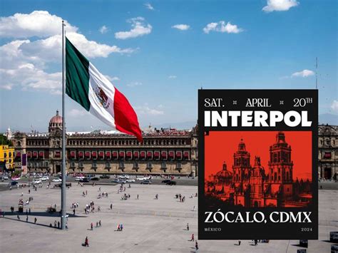 Los mejores lugares para disfrutar a Interpol en el Zócalo de la CDMX