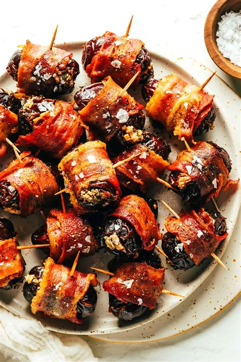 3 Ingredient Bacon Wrapped Dates Gimme Some Oven Desertridgems