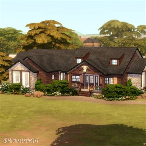 Michaela Sims Sims 4 Builder 🇨🇿 On Instagram Generations Ranch