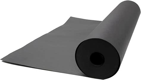 Papersaurus Black Kraft Paper Roll Black Wrapping Paper