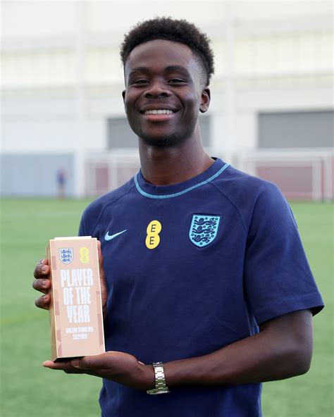 Bukayo Saka Sends A Message To Fans After Winning A Prestigious Award