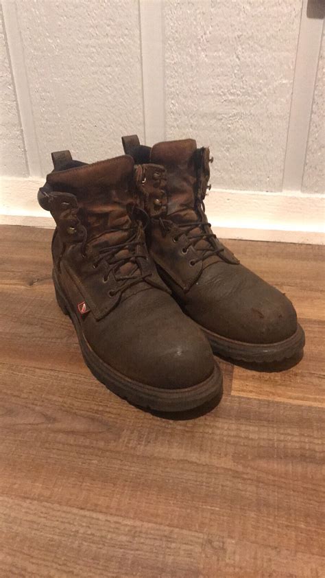 Red Wing Dynaforce Steel Toe Boots Gem