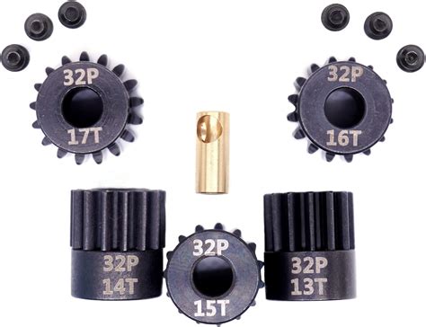 P Pinion Gear Set Hardened T T T T T Mm Rc Motor Pcs