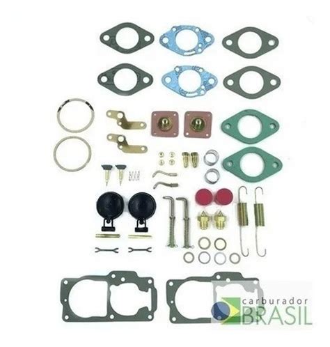 Kit Reparos Carburador Solex H 32 Pdsi 2 3 Variant Tl Tc Parcelamento