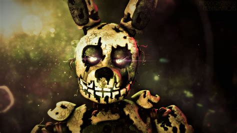 [SFM FNAF Collab] Springtrap Wallpaper by Fazbearmations on DeviantArt