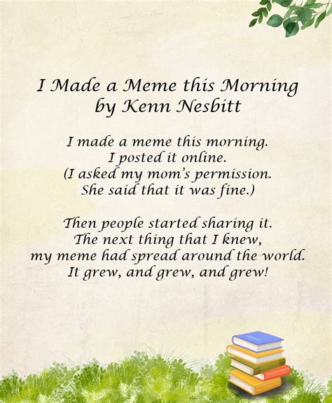 Poems For 2nd Grade Students