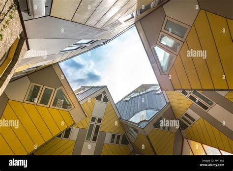 Rotterdam Netherlands Apr Cube Houses Designed By Piet Blom On