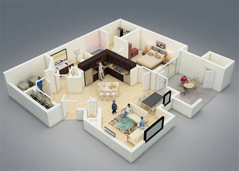 Luxury Modern 1 Bedroom House Plans - New Home Plans Design