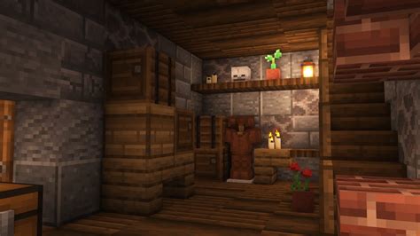 Minecraft Medieval House Interior