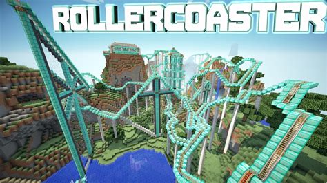 How To Build A Minecraft Roller Coaster