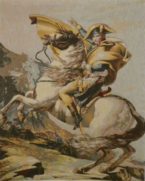 Napoleon Crossing the Alps - The Tapestry House - Jacquard Woven Tapestries