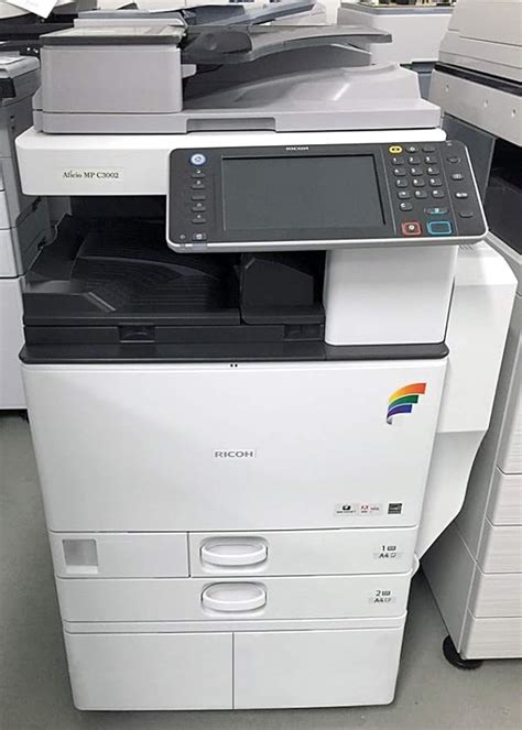 Ricoh Aficio MP C3002 Imprimante Multifonction Couleur 30 Ppm Format