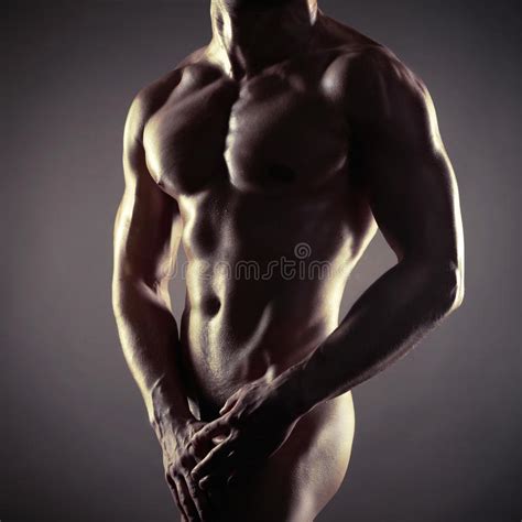 Naked Athlete Stock Image Image Of Press Sixpacks Athletic