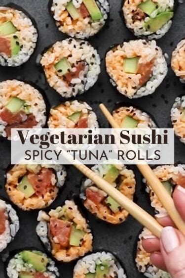 Vegetarian Sushi | Vegetarian sushi recipes, Vegetarian recipes, Vegetarian sushi