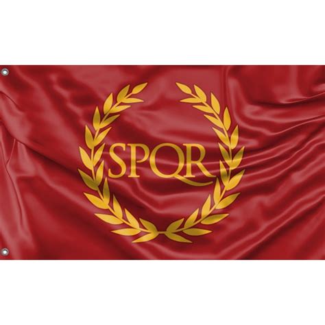 Ancient Roman Empire Flag