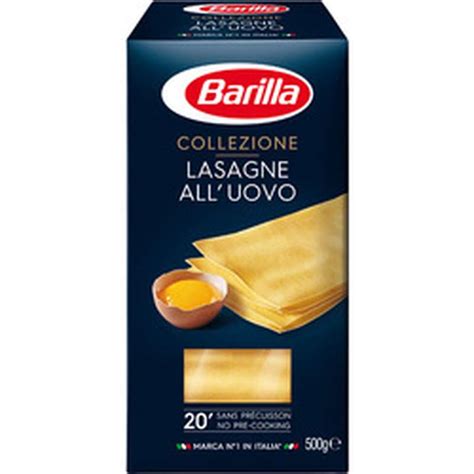 Plaques De Lasagne Collezione Barilla G La Belle Vie Courses