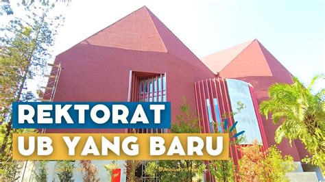 Auditorium Rektorat Baru Universitas Brawijaya Youtube