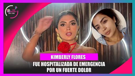 Kimberly Flores Esposa De Edwin Luna Es Hospitalizada De Emergencia