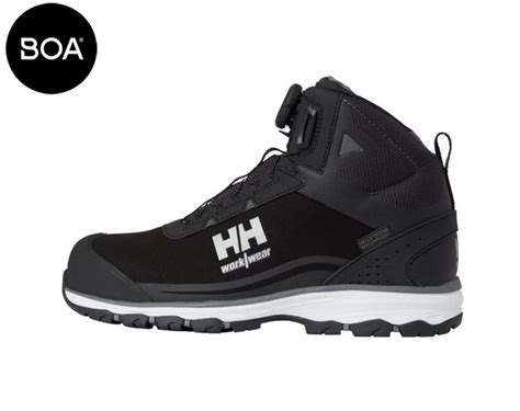 Helly Hansen Jalkine Chelsea Evo Mid Boa S Musta Harmaa