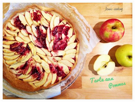 Jenn S Cooking Tarte Aux Pommes Confiture De Framboise