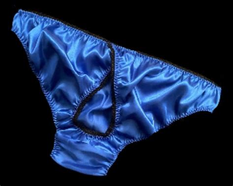 Unisex REAR Opening Satin Sissy Bikini Panties EBay