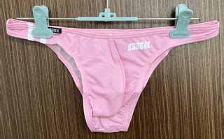 Egde Trident Super Low Rise Bikini Navy Men S Fashion Bottoms New Underwear On Carousell