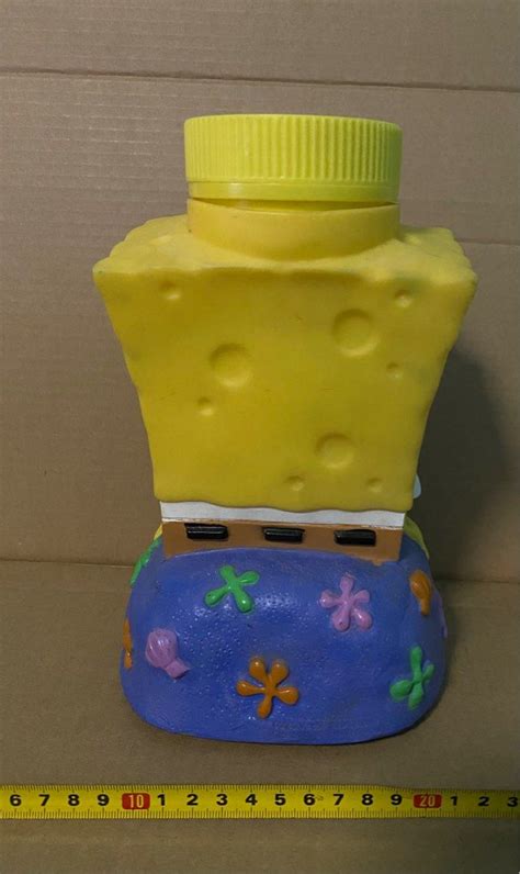 SpongeBob water bottle, Hobbies & Toys, Toys & Games on Carousell