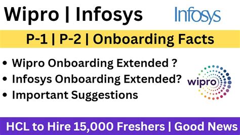 Wipro Onboarding Facts Infosys Onboarding Important Suggestions