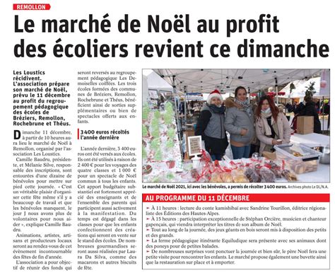 Le March De No L Au Profit Des Coliers Revient Ce Dimanche Mairie